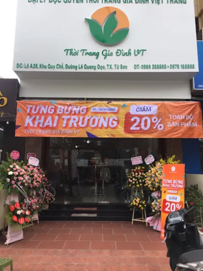 thời trang việt thắng - lô a26 lê quang đạo - cửa hàng quần áo