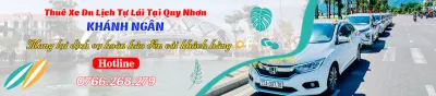 thuê xe tự lái quy nhơn - du lịch khánh ngân - đại lý cho thuê xe ô tô