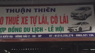 thuê xe tự lái thuận thiên - văn phòng công ty