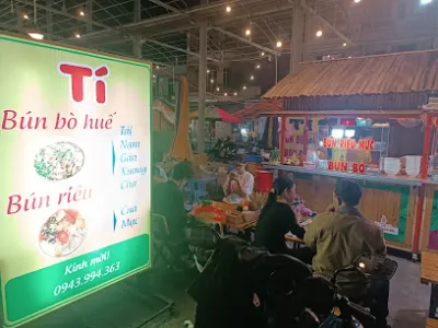 tí bún bò. bún riêu. cháo tiều. hủ tiếu bò viên. phở. bánh canh. hoành thánh. - nhà hàng