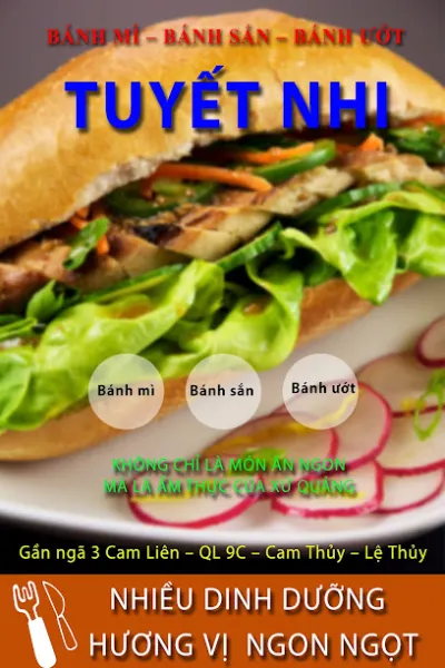 tiệm bánh mì - bánh sắn - bánh ướt - tiệm bánh