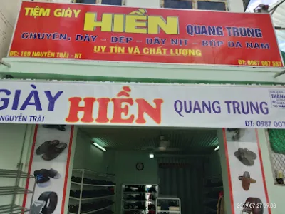 tiệm giày hiền quang trung - cửa hàng giày dép
