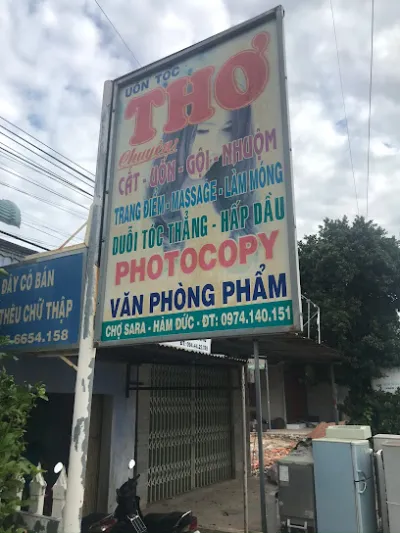 tiệm hớt tóc-văn phòng phẩm thơ - cửa hàng tạp phẩm