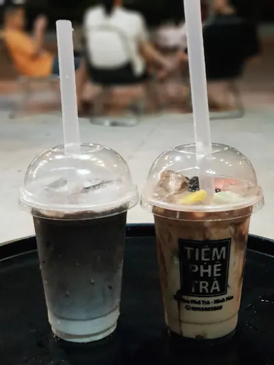 tiệm phê trà - trà trân châu