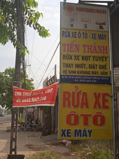 tiệm rửa xe ô tô tiến thành - bãi rửa xe ô tô