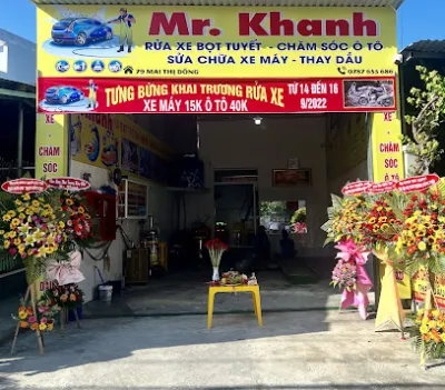 tiệm rửa xe oto xe máy mrkhanh - bãi rửa xe ô tô