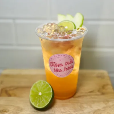 tiệm trà lêu hêu - trà trân châu