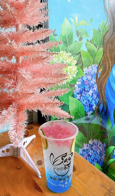 tiệm trà panda - trà trân châu