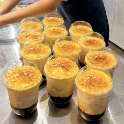 tiệm trà sữa go tea - trà trân châu