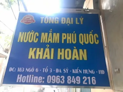 tổng đại lý nước mắm phú quốc khải hoàn tại hà nội - cửa hàng