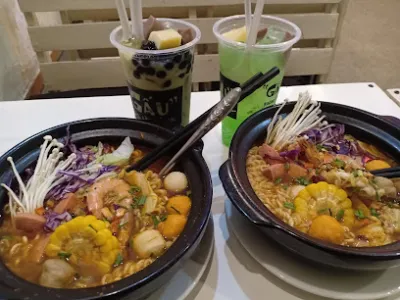 trà sữa gấu - trà trân châu