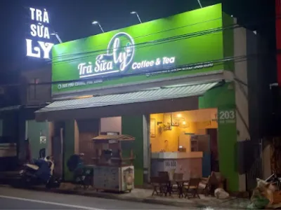 trà sữa ly - quán cà phê
