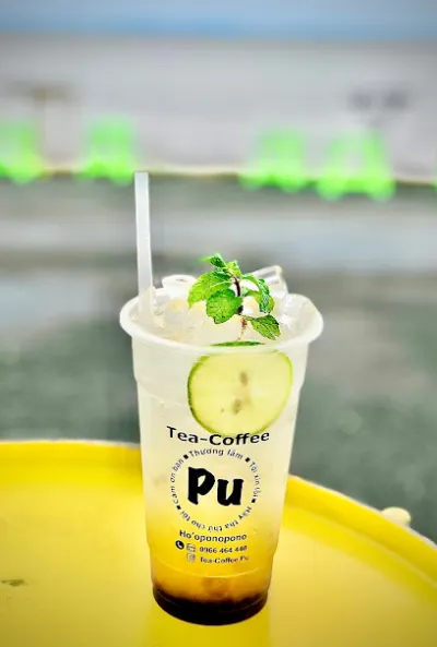 trà sữa pu - quán cà phê
