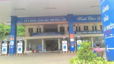 trạm xăng dầu phương lâm pvoil - trạm xăng