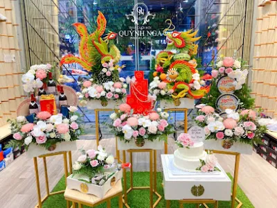 tráp lễ - mâm quả cưới hỏi quỳnh nga - dịch vụ cưới hỏi