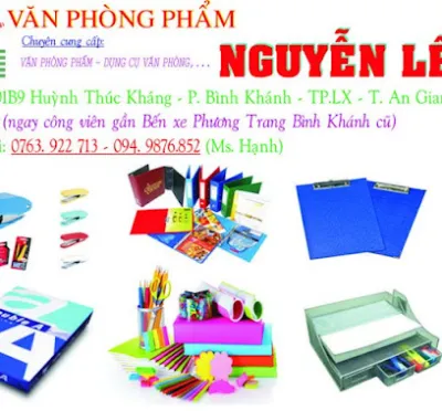 văn phòng phẩm nguyễn lê - cửa hàng văn phòng phẩm