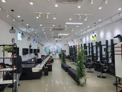 viện tóc - luxury man - tiệm cắt tóc