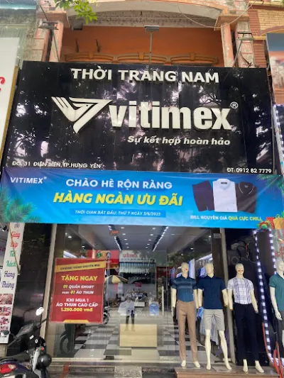 vitimex 31 điện biên, hưng yên - cửa hàng quần áo nam