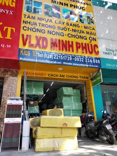 vlxd minh phúc bán tấm mica - alu - poly - màn nhựa pvc tại hcm - cửa hàng vật liệu xây dựng