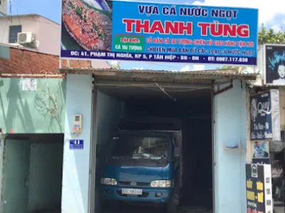 vựa cá nước ngọt thanh tùng - chợ hải sản
