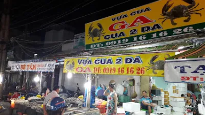 vựa cua ga (cua 2 da) - chợ hải sản