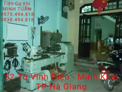 xưởng tiện cơ khí minh tuấn - thợ cơ khí