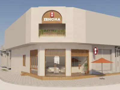 zencha milktea  coffee - trà trân châu