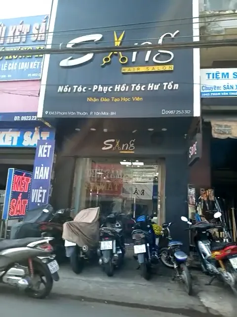 hair salon tiệm hớt tóc