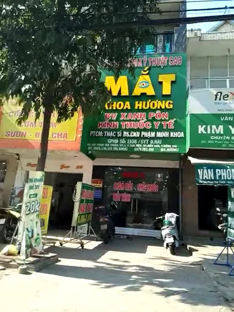 phòng khám mắt chuyên khám mắt bán kính thuốc y tế