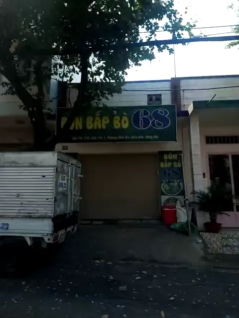 Địa điểm, cửa hàng tiệm bún bắp bò Địa điểm, cửa hàng tiệm bún bắp bò