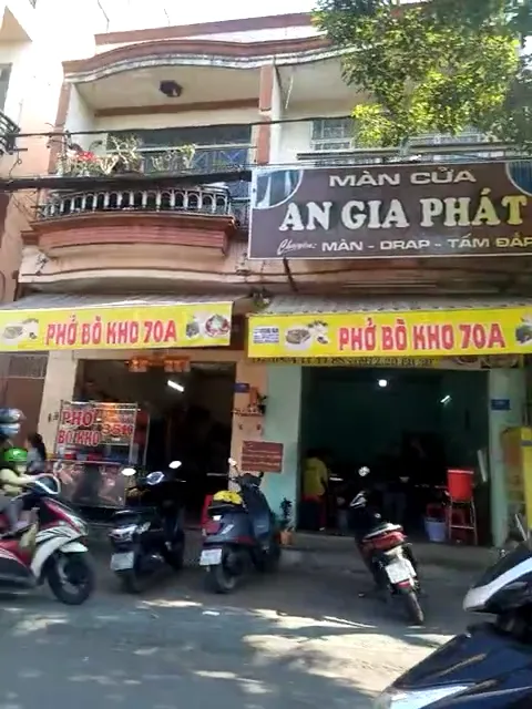 Địa điểm, cửa hàng quán phở bò kho Địa điểm, cửa hàng quán phở bò kho