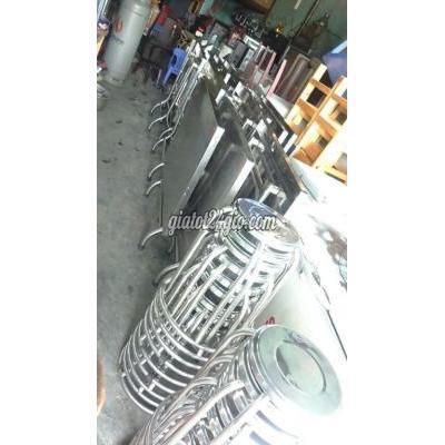 Bàn Ghế Quận Tân Bình - Hồ Chí Minh 20 Bộ Bàn Ghế Inox Mới 97% Giá Rẻ 750k / Bộ Bàn Ghế Quận Tân Bình - Hồ Chí Minh 20 Bộ Bàn Ghế Inox Mới 97% Giá Rẻ 750k / Bộ