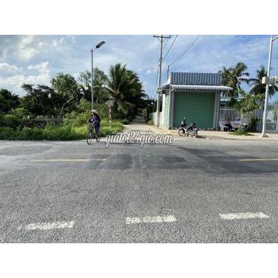 mua bán đất huyện châu thành - bến tre 500m2 có 50m2 thổ cư - có thể mở lộ liền 3,5m - 470tr