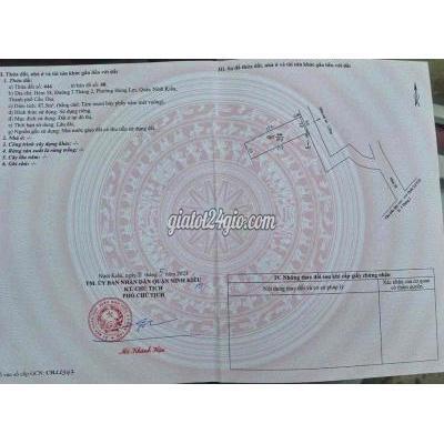 mua bán đất quận ninh kiều - cần thơ nền thổ cư đường 3/2 p hưng lợi ninh kiều