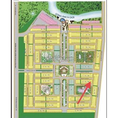 mua bán đất huyện cần giuộc - long an đất sổ sẵn 15 nen kdc sài gòn village 1 tỷ 8
