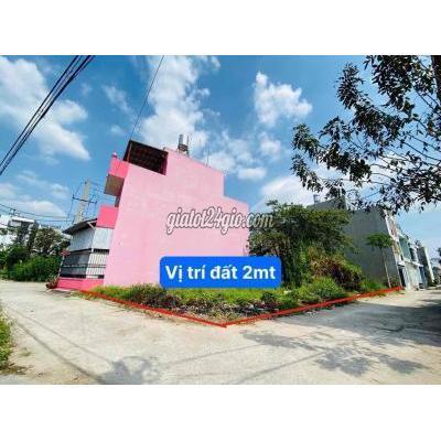 mua bán đất quận 12 - hồ chí minh đất shr (8x13m) góc 2 mặt tiền