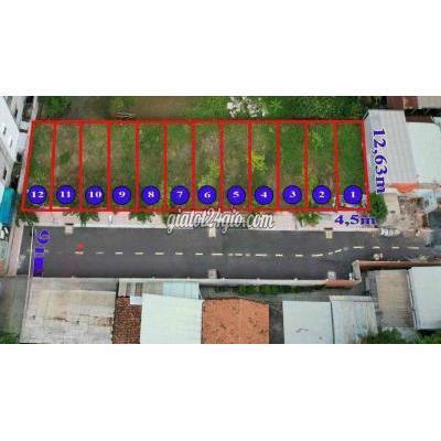 mua bán đất quận 12 - hồ chí minh đất thổ cư dt:4x13m, shr, hướng tây bắc, đường thạnh lộc 43, q12