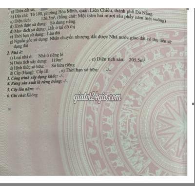 mua bán nhà ở quận liên chiểu - đà nẵng bán nhà 2 tầng 2 mê đường đàm văn lễ, liên chiểu, đà nẵng