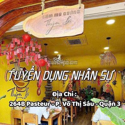 Tuyển dụng - quận 3 - hồ chí minh | NHÂN VIÊN PHỤC ...