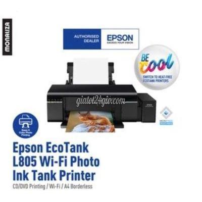 máy in - tân bình - hồ chí minh | Máy in màu Epson Wifi L805 6màu sắc nét cực ...