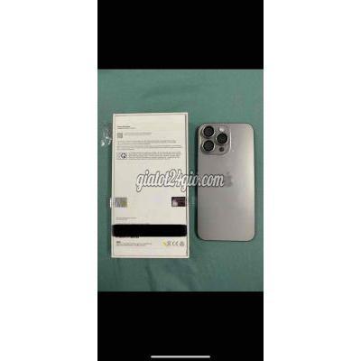 điện thoại iphone - quận 12 - hồ chí minh | 15promax titan nature FPT còn bảo hành 12 ...