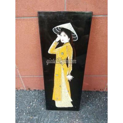 Đồ sưu tầm - quận 3 - hồ chí minh | Tranh sơn mài vẽ thiếu ...