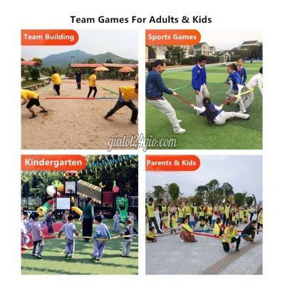 đồ chơi team building cũ hà đông hà nội dây thun chơi đông tây nam bắc dây thun chơi team building