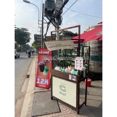 xe đẩy bán hàng - thủ đức - hồ chí minh | Xe cà phê mang đi gấp ...