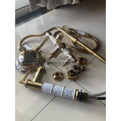 thiết bị nhà vệ sinh - quận 3 - hồ chí minh | Combo sen cây và vòi lavabo giả cổ mạ ...