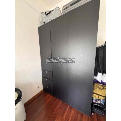 tủ đựng đồ - thủ đức - hồ chí minh | 2 Tủ quần gỗ MFC đen mới ...