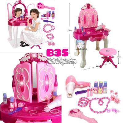 đồ dùng cho bé - hải châu - đà nẵng | Đồ Chơi Bàn Trang Điểm Kèm Ghế ...