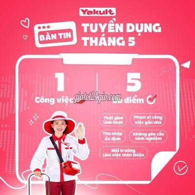 tuyển dụng - tân phú - hồ chí minh | CN Yakult Phú Nhuận cần tuyển 5 NỮ bán ...