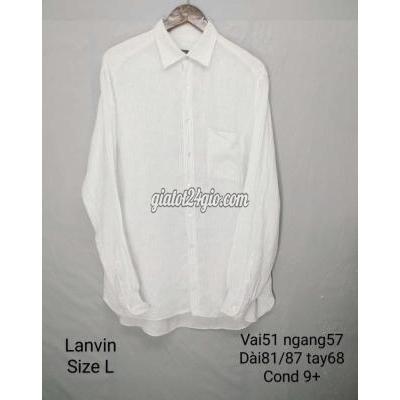 áo nam - tây hồ - hà nội | Sơ mi Lanvin Paris made in ...