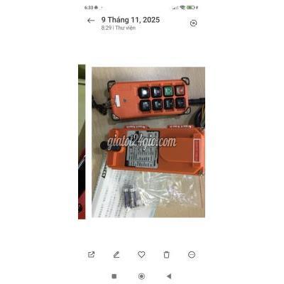 thiết bị chuyên dụng - thanh xuân - hà nội | Xả kho tay khiến cẩu trục F21 -1EB ...